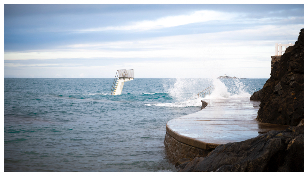 La piscine d'eau de mer à Saint Quay Portrieux